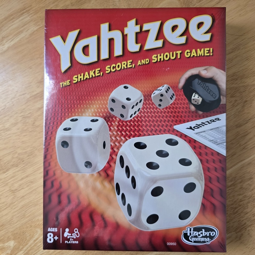 Yahtzee Classic Dice Game Hasbro 2014 NEW Sealed Family Board‎ Game